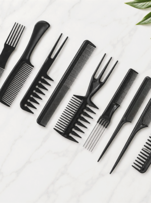 Black Styling Comb Set