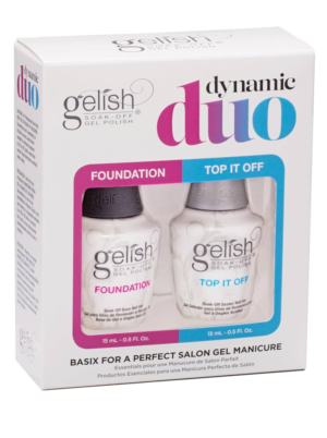 Gelish Dynamic Duo (Foundation & Top It Off)