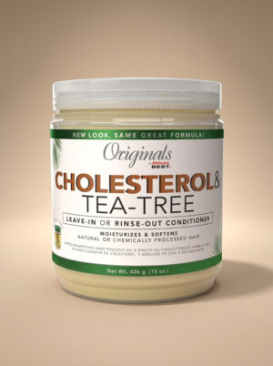 Originals by Africa's Best Cholesterol & Tea-Tree Leave-In or Rinse-Out Conditioner (15 oz / 426g)