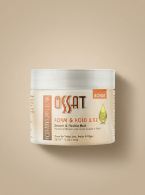 Ossat Form & Hold Wax, 5-in-1 Oils (16oz/454g)