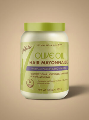 Vitale Olive Oil Hair Mayonnaise with Oat Protein & Pro Vitamins (30oz/850g)